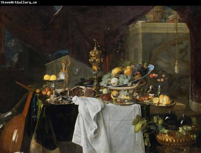 Jan Davidz de Heem A Table of Desserts or Un dessert